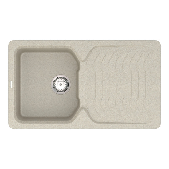 Кухонна мийка VANKOR Sigma SMP 02.85 Terra + сифон VANKOR