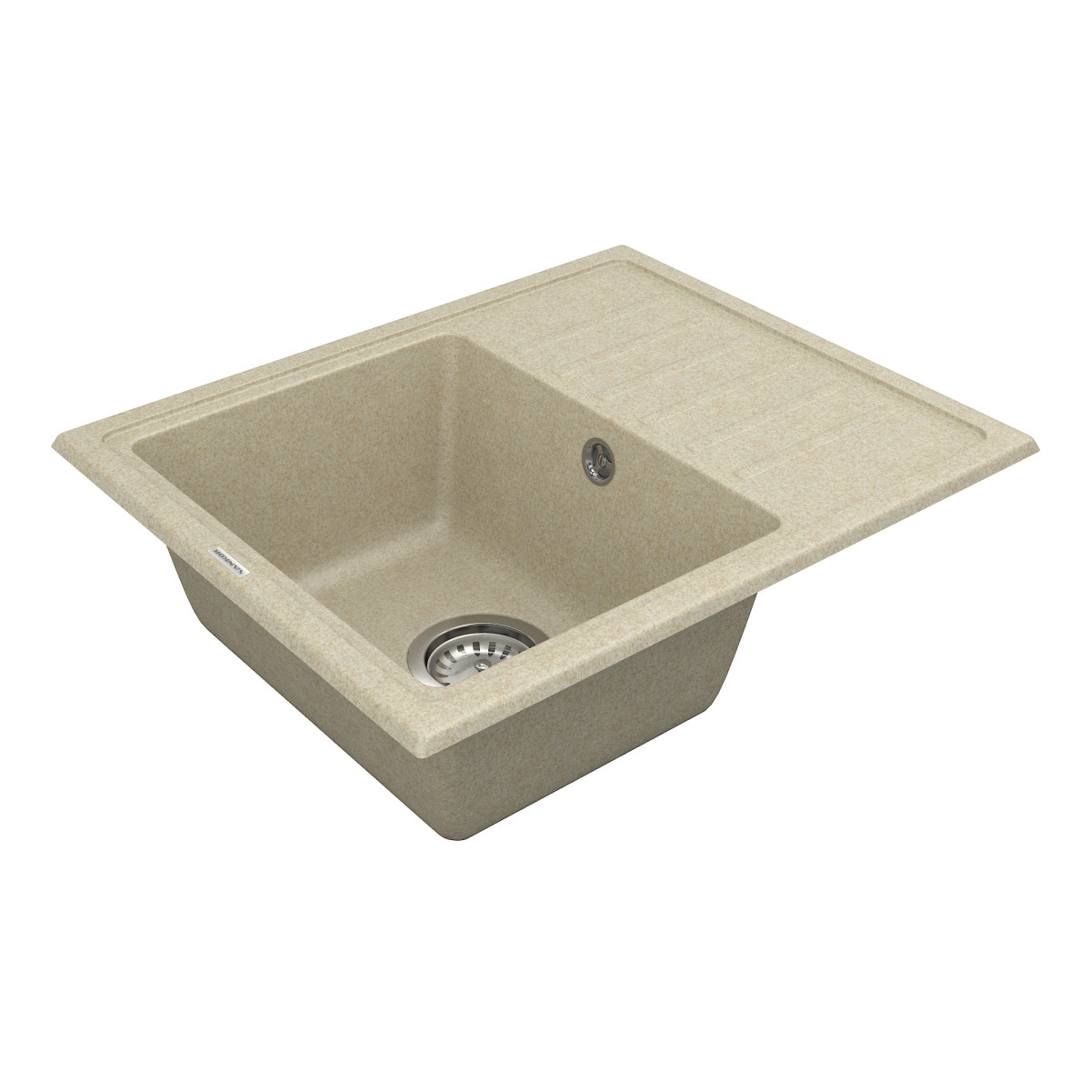 Кухонна мийка VANKOR Lira LMP 02.55 Beige + сифон VANKOR Кухонна мийка VANKOR Lira LMP 02.55 Beige + сифон VANKOR