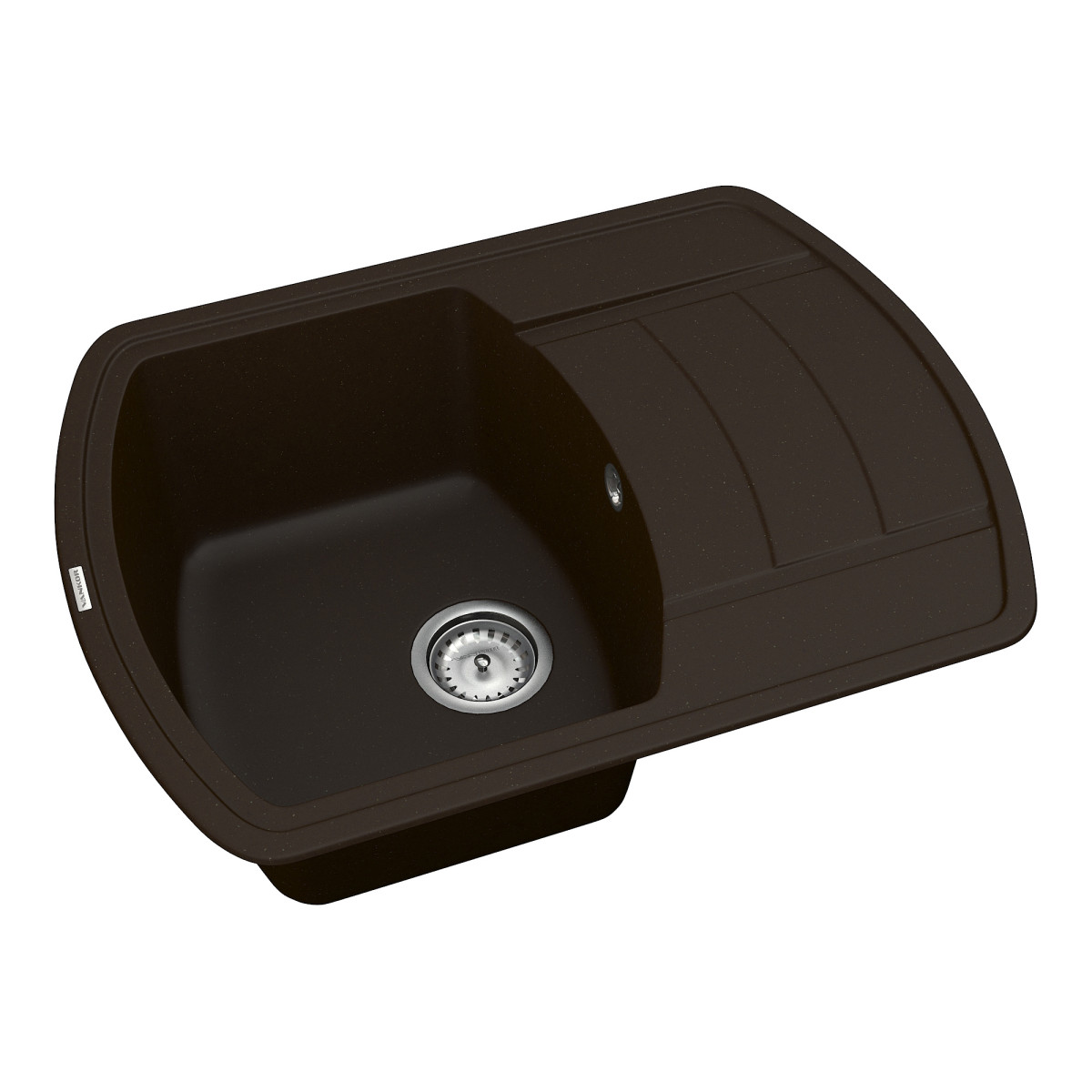 Кухонна мийка VANKOR Norton NMP 02.67 Chocolate + сифон VANKOR