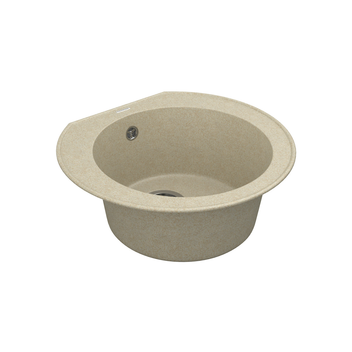 Кухонна мийка VANKOR Kres KMR 01.52 beige + сифон VANKOR