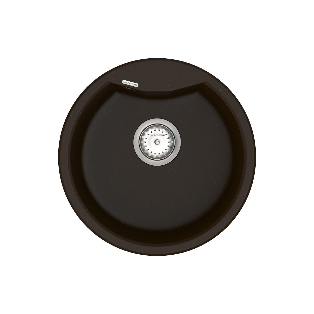 Кухонна мийка VANKOR Vena VMR 01.48 Chocolate + сифон VANKOR