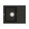 Кухонна мийка VANKOR Lira LMP 02.55 Black + сифон VANKOR