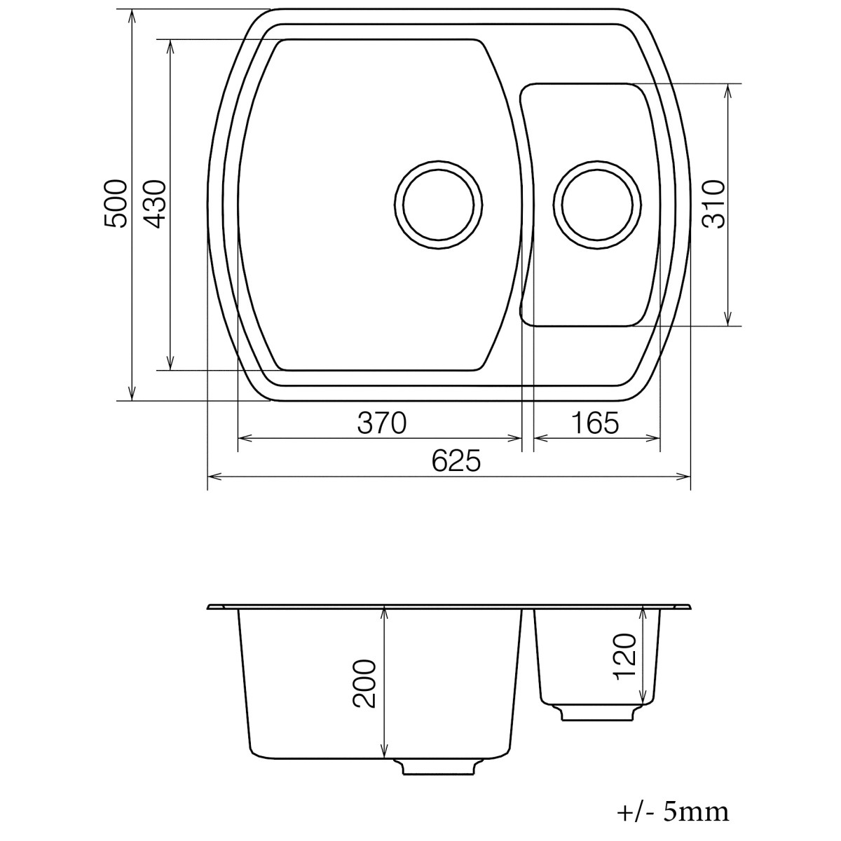 Кухонна мийка VANKOR Norton NMP 03.63 Terra + сифон VANKOR Кухонна мийка VANKOR Norton NMP 03.63 Terra + сифон VANKOR
