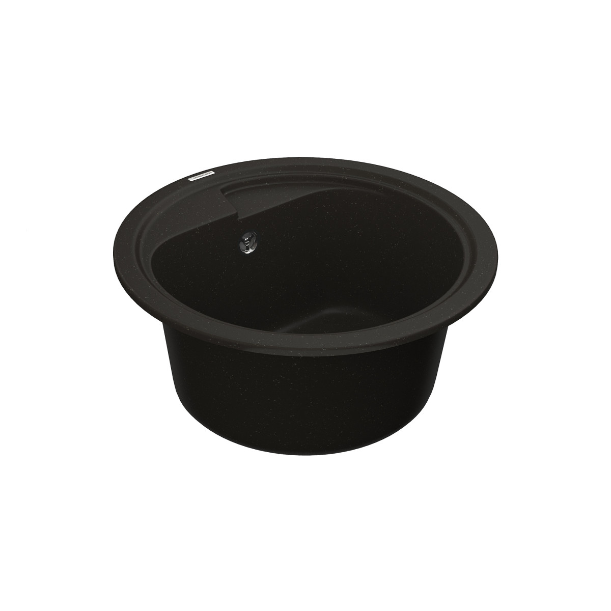 Кухонна мийка VANKOR Polo PMR 01.44 Black + сифон VANKOR