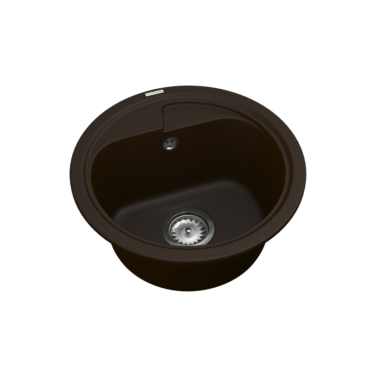 Кухонна мийка VANKOR Polo PMR 01.44 Chocolate + сифон VANKOR