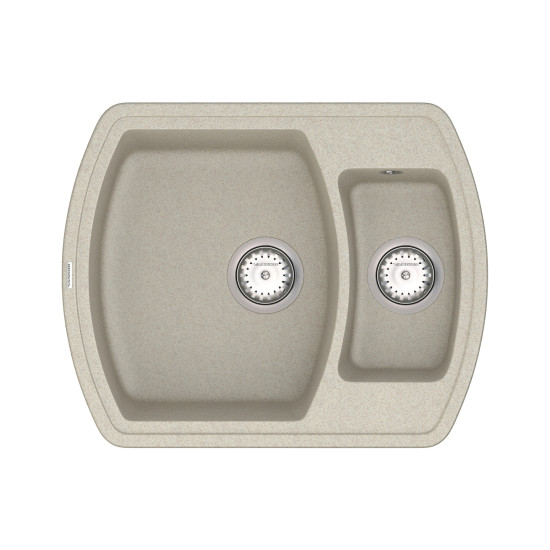 Кухонна мийка VANKOR Norton NMP 03.63 Terra + сифон VANKOR