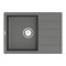 Кухонна мийка VANKOR Easy EMP 02.62 Gray + сифон VANKOR
