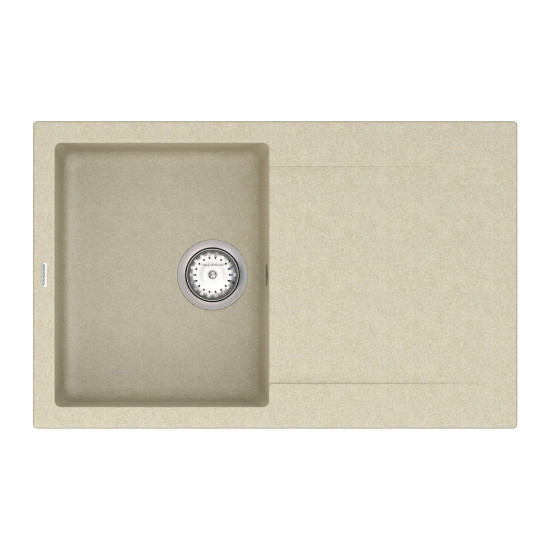 Кухонна мийка VANKOR Orman OMP 02.78 Beige + сифон VANKOR