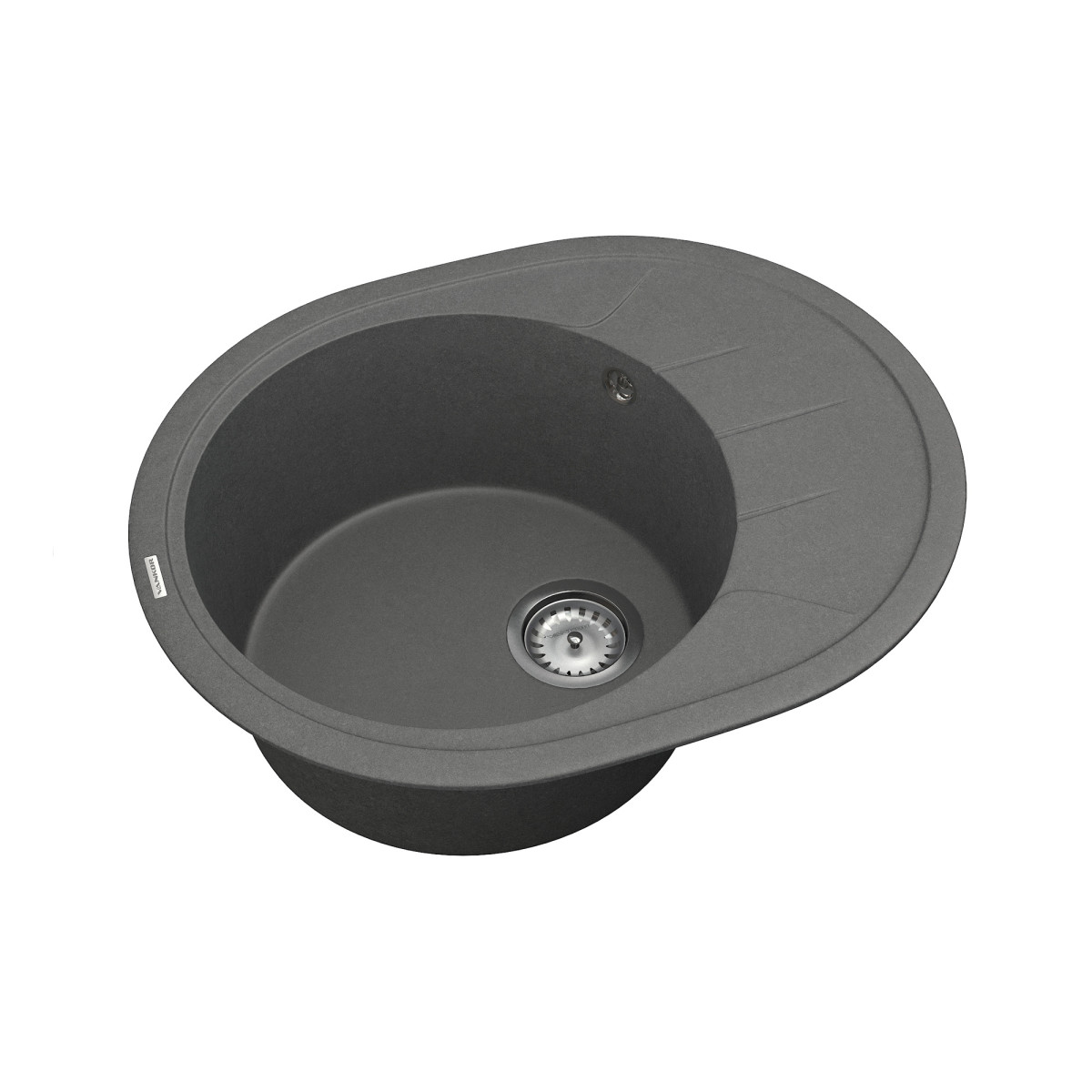 Кухонна мийка VANKOR Sity SMO 02.61 Gray + сифон VANKOR
