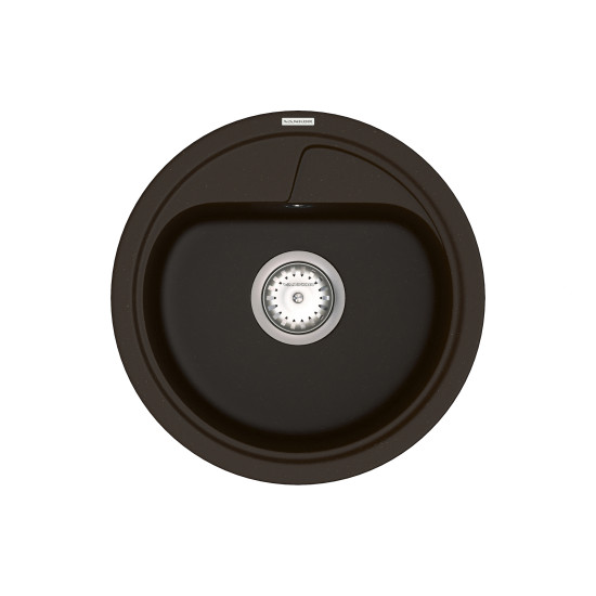 Кухонна мийка VANKOR Polo PMR 01.44 Chocolate + сифон VANKOR