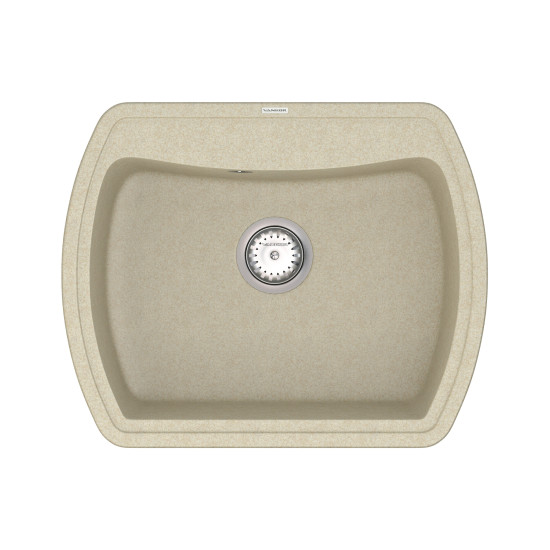 Кухонна мийка VANKOR Norton NMP 01.63 Beige + сифон VANKOR