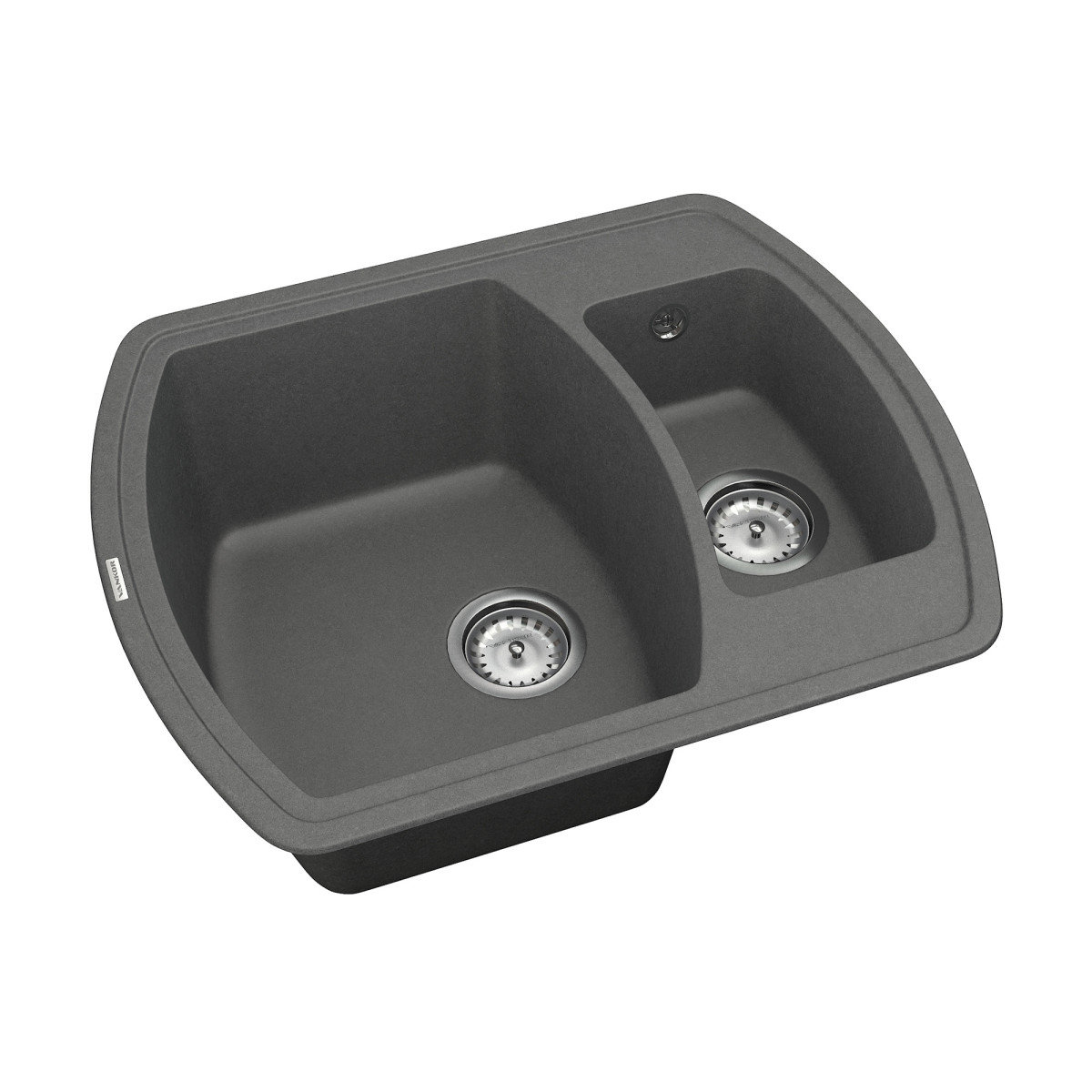 Кухонна мийка VANKOR Norton NMP 03.63 Gray + сифон VANKOR