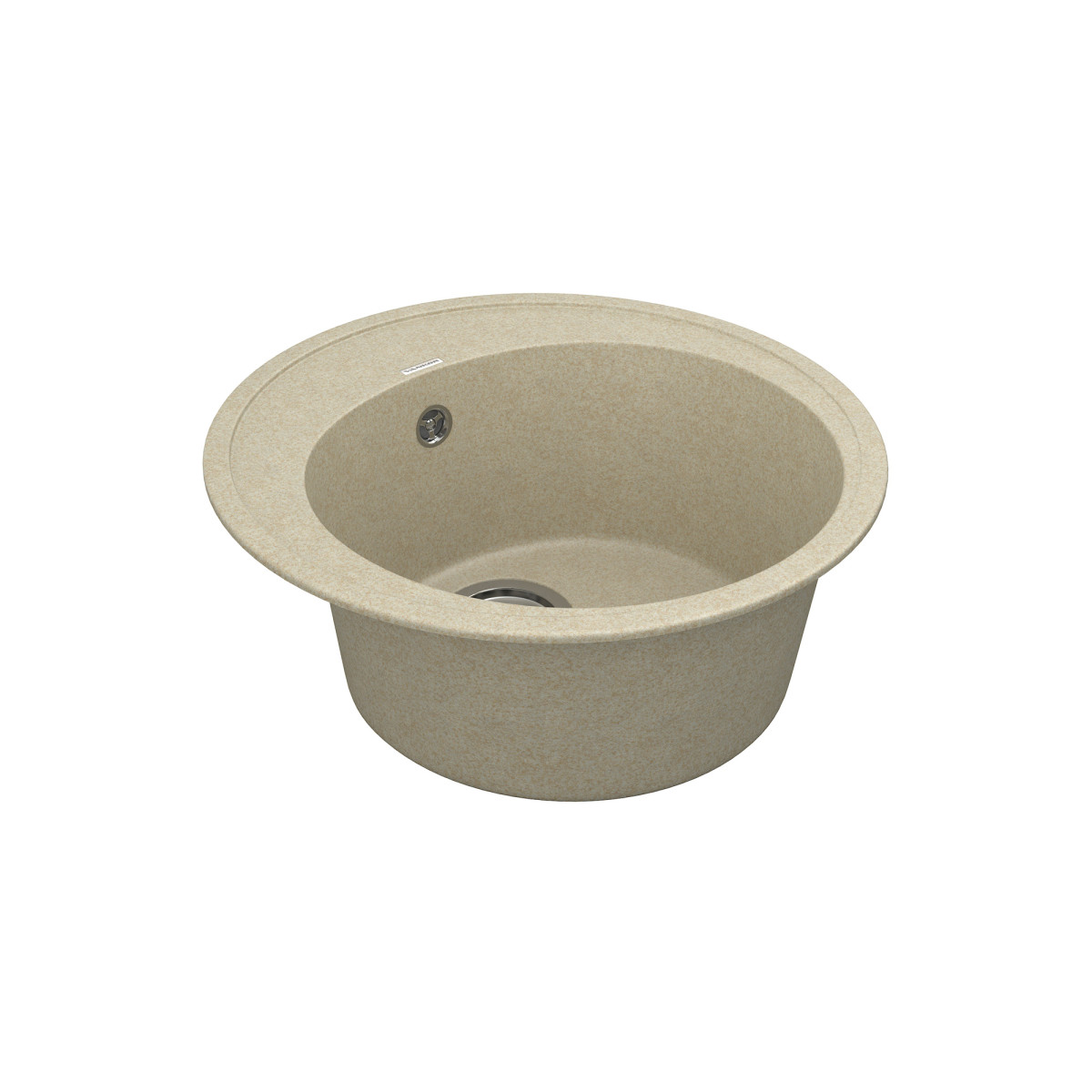 Кухонна мийка VANKOR Sity SMR 01.50 Beige + сифон VANKOR