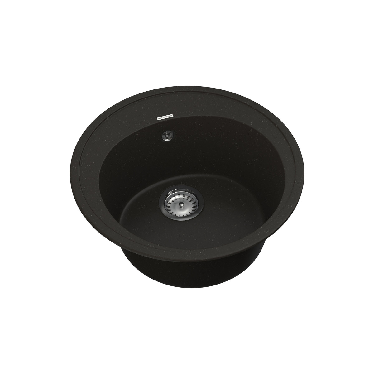 Кухонна мийка VANKOR Sity SMR 01.50 Black + сифон VANKOR