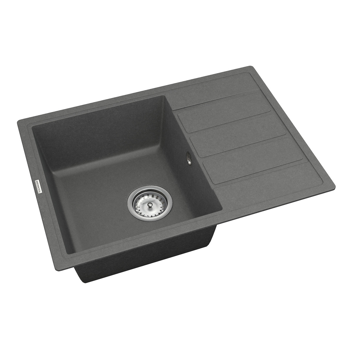 Кухонна мийка VANKOR Easy EMP 02.62 Gray + сифон VANKOR
