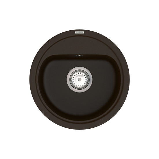 Кухонна мийка VANKOR Lira LMR 01.44 Chocolate + сифон VANKOR