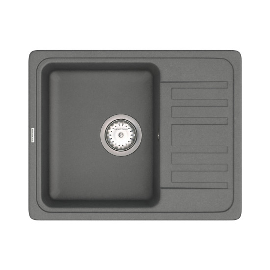 Кухонна мийка VANKOR Hope HMP 02.57 Gray + сифон VANKOR