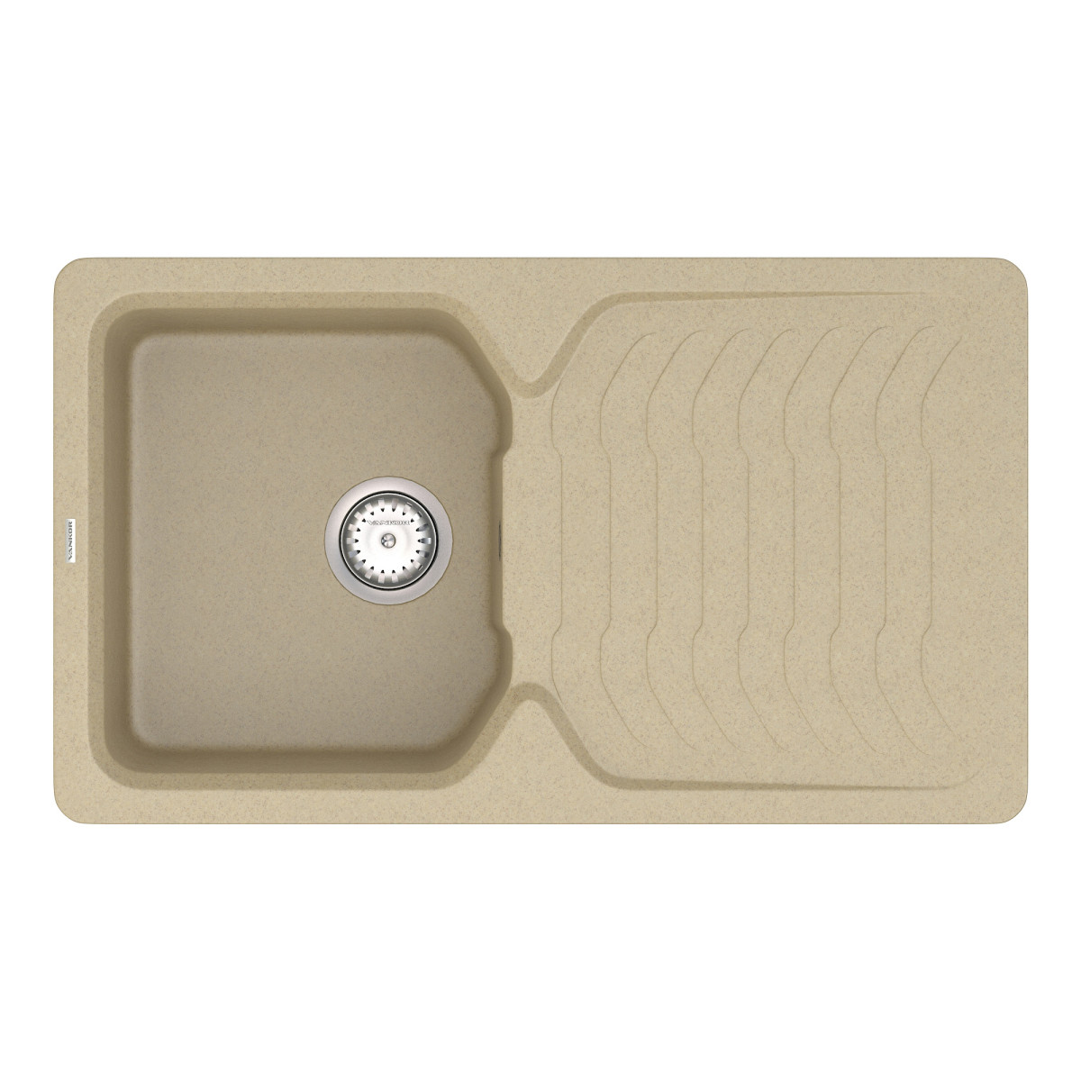 Кухонна мийка VANKOR Sigma SMP 02.85 Safari + сифон VANKOR