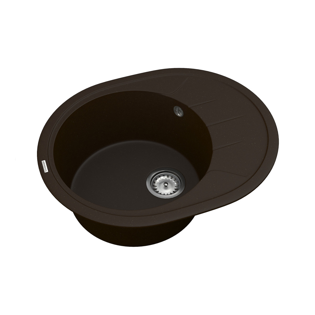 Кухонна мийка VANKOR Sity SMO 02.61 Chocolate + сифон VANKOR Кухонна мийка VANKOR Sity SMO 02.61 Chocolate + сифон VANKOR