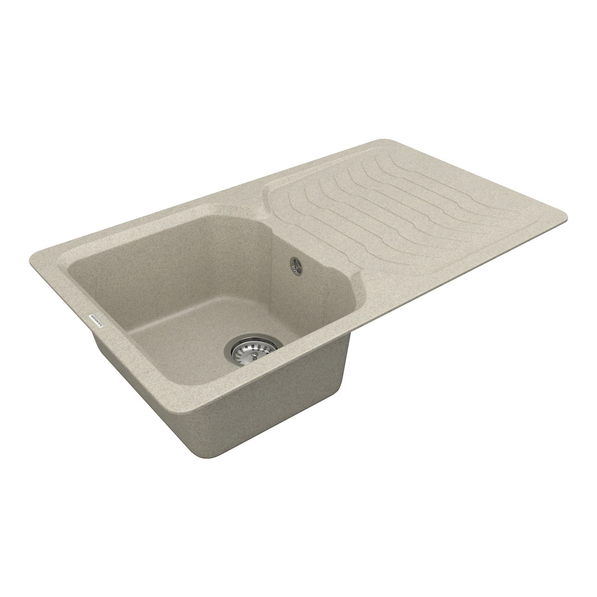 Кухонна мийка VANKOR Sigma SMP 02.85 Terra + сифон VANKOR