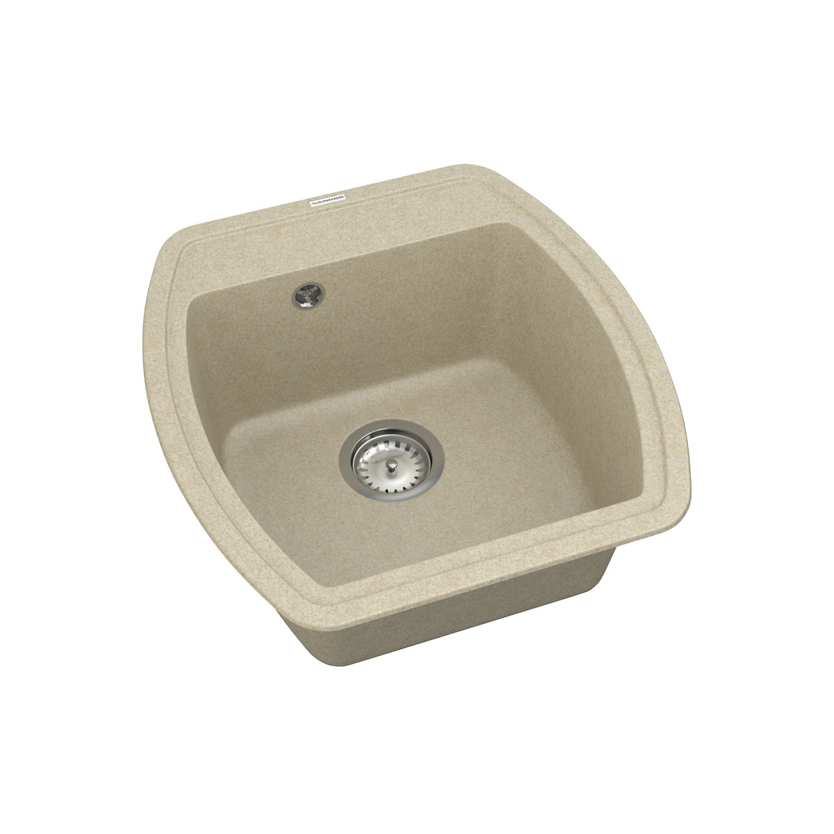 Кухонна мийка VANKOR Norton NMP 01.48 Beige + сифон VANKOR