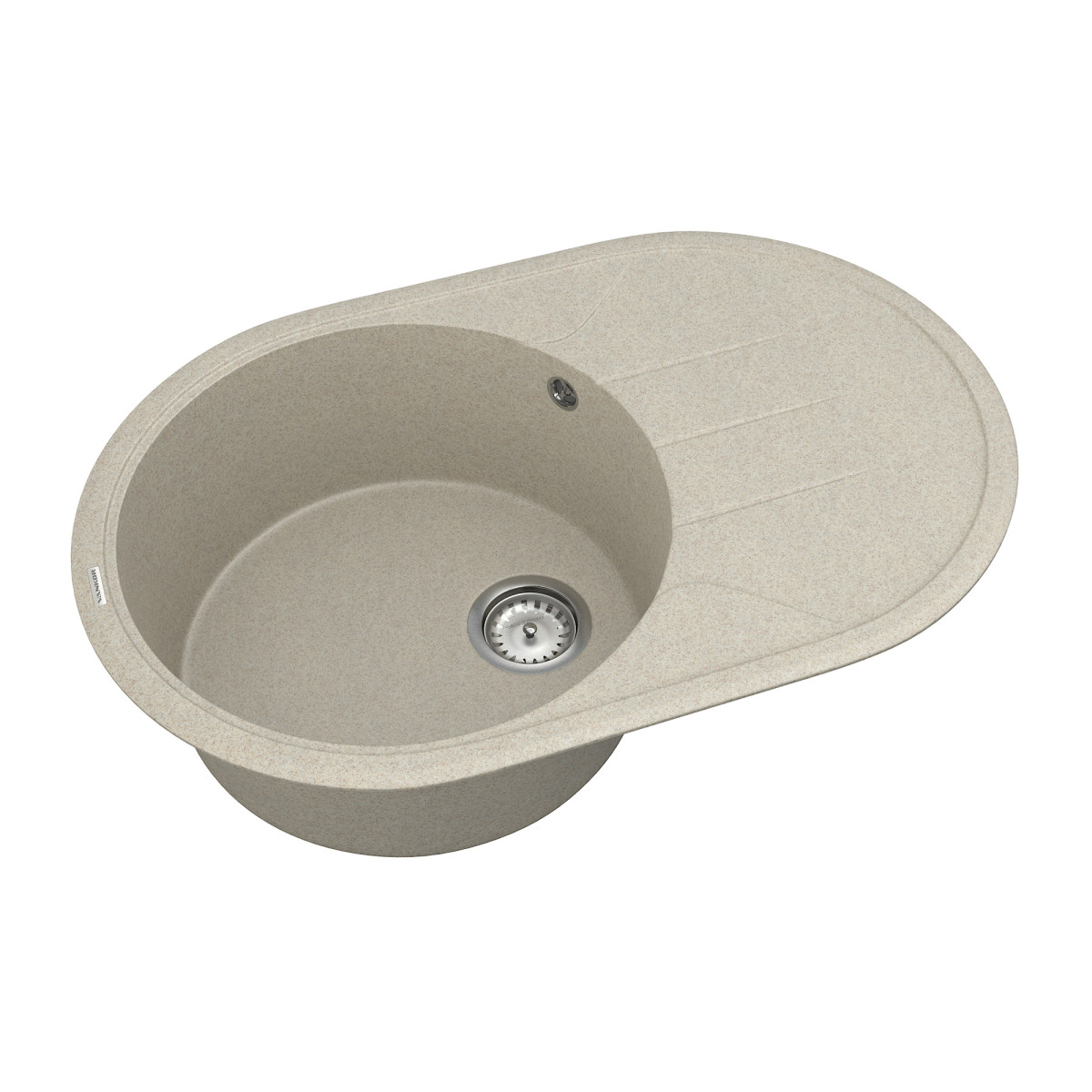 Кухонна мийка VANKOR Sity SMO 02.78 Terra + сифон VANKOR