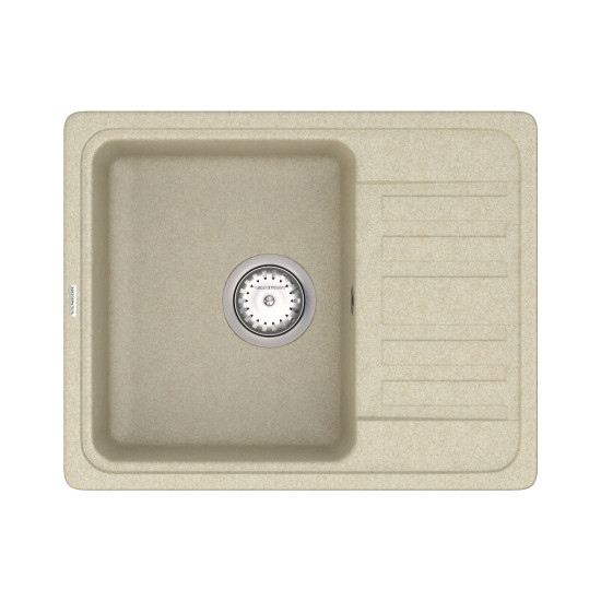 Кухонна мийка VANKOR Hope HMP 02.57 Beige + сифон VANKOR