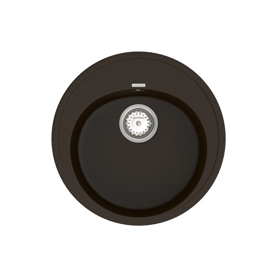 Кухонна мийка VANKOR Sity SMR 01.50 Chocolate + сифон VANKOR