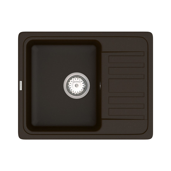 Кухонна мийка VANKOR Hope HMP 02.57 Chocolate + сифон VANKOR