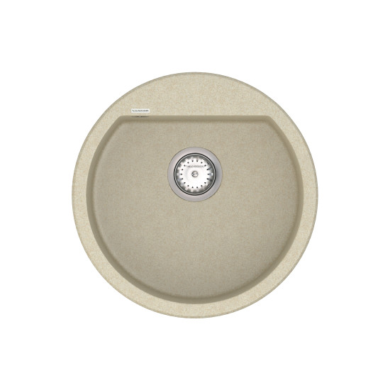 Кухонна мийка VANKOR Tera TMR 01.50 Beige + сифон VANKOR