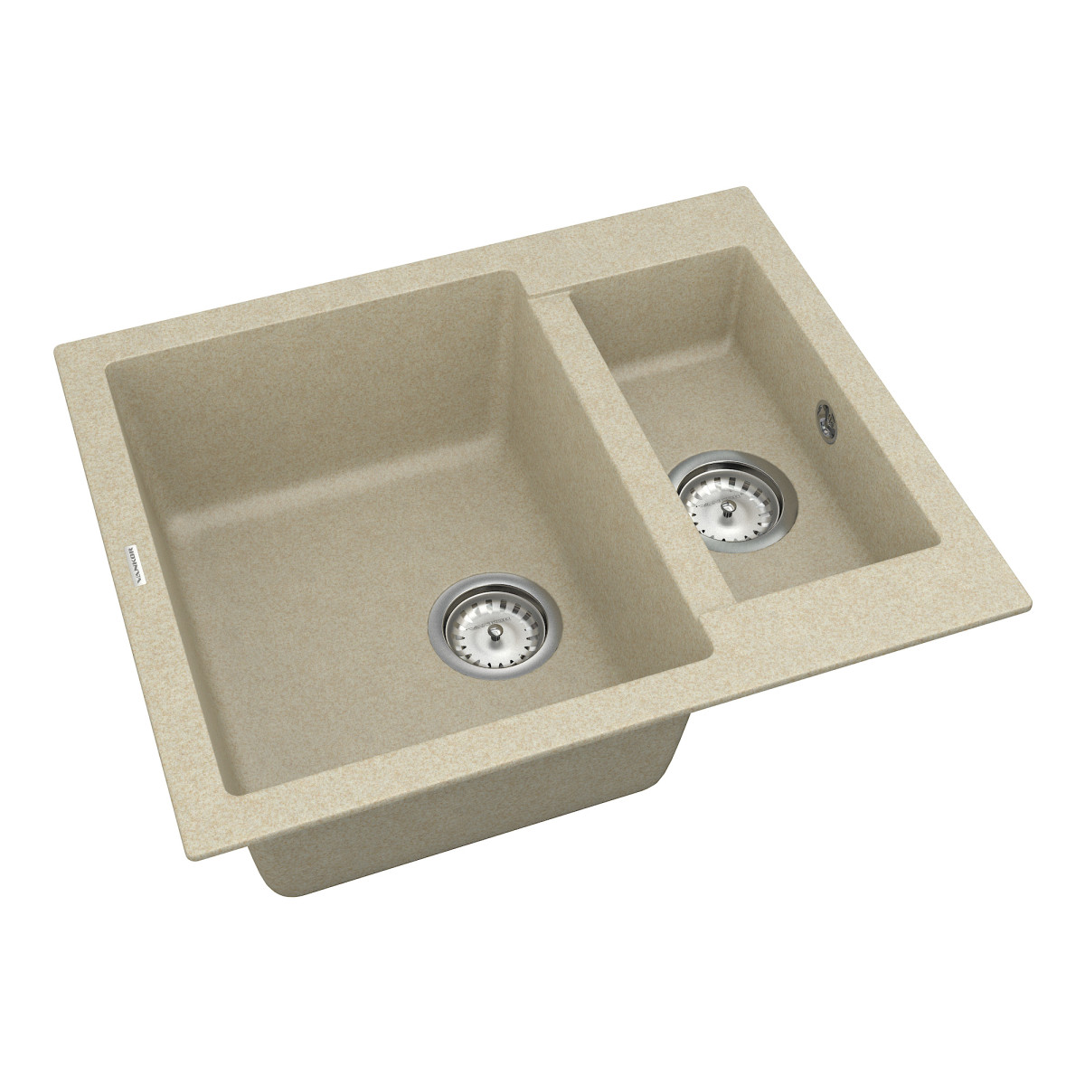 Кухонна мийка VANKOR Orman OMP 03.61 Beige + сифон VANKOR Кухонна мийка VANKOR Orman OMP 03.61 Beige + сифон VANKOR