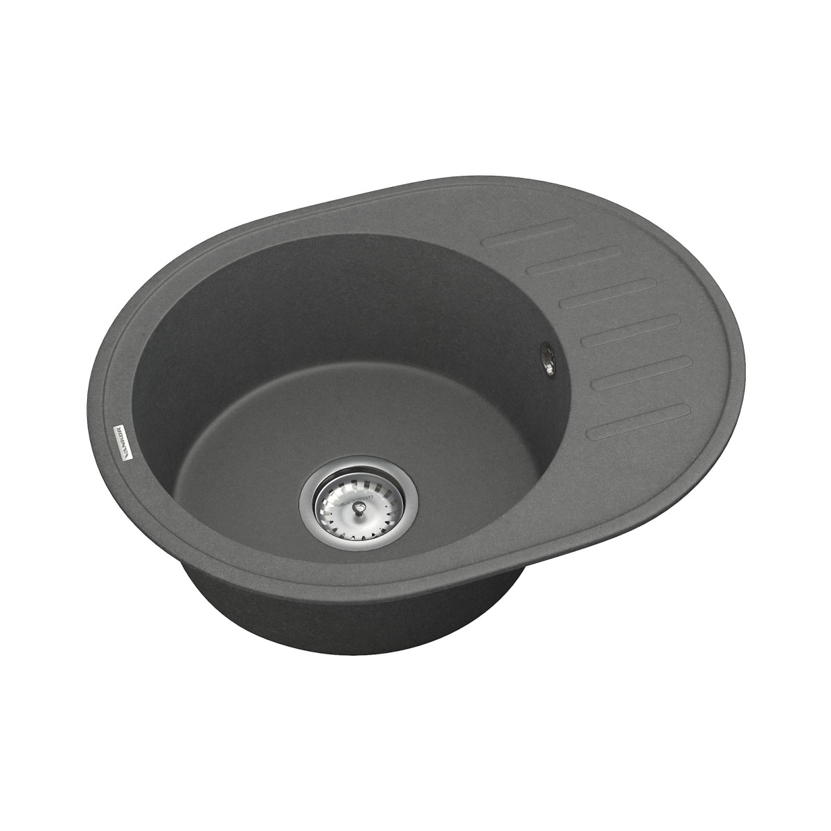Кухонна мийка VANKOR Lira LMO 02.57 Gray + сифон VANKOR
