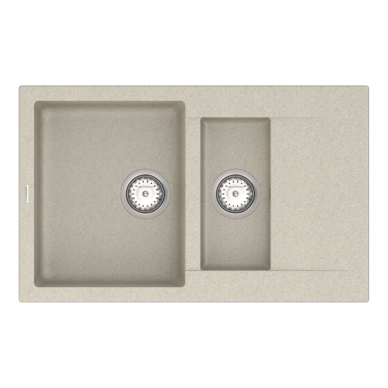 Кухонна мийка VANKOR Orman OMP 04.80 Terra + сифон VANKOR