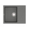 Кухонна мийка VANKOR Orman OMP 02.61 Gray + сифон VANKOR