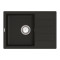 Кухонна мийка VANKOR Easy EMP 02.62 Black + сифон VANKOR