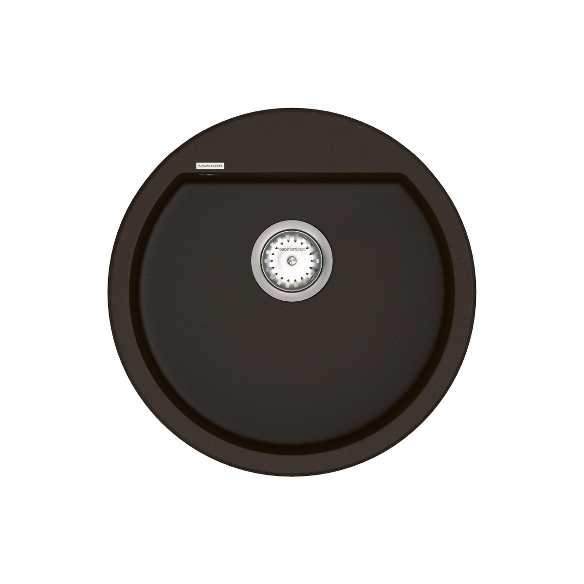 Кухонна мийка VANKOR Tera TMR 01.50 Chocolate + сифон VANKOR