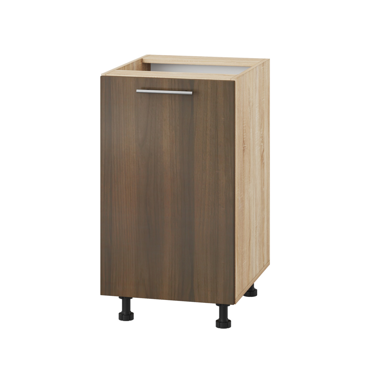 Корпус Стандарт дуб сонома, фасад Стандарт горіх темний 101 45х72х52