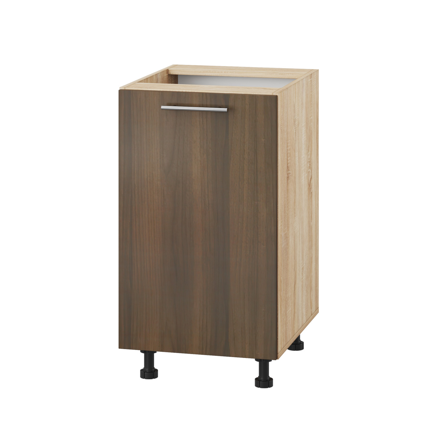 Корпус Стандарт дуб сонома, фасад Стандарт горіх темний 101 45х72х52