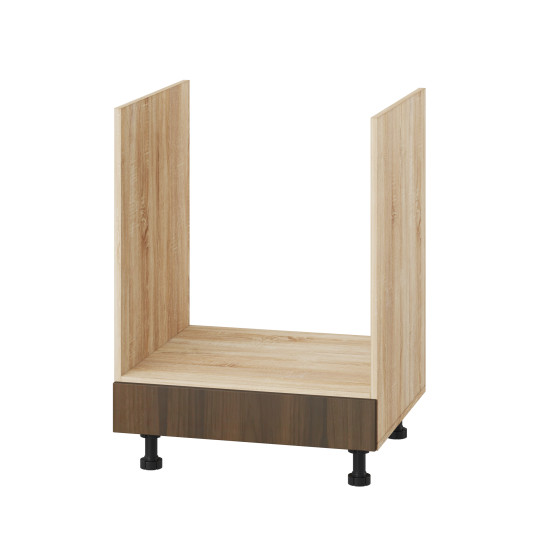 Корпус Стандарт дуб сонома, фасад Стандарт горіх темний 105.F-60х72х52