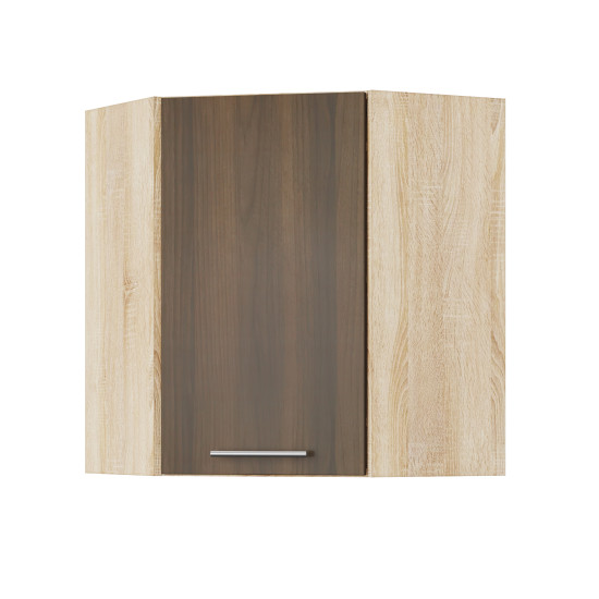 Корпус Стандарт дуб сонома, фасад Стандарт горіх темний 361 60х72х60 