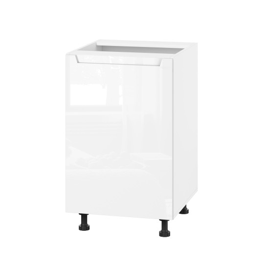 Корпус Стандарт білий, фасад Бостон білий глянець 101 50х72х52