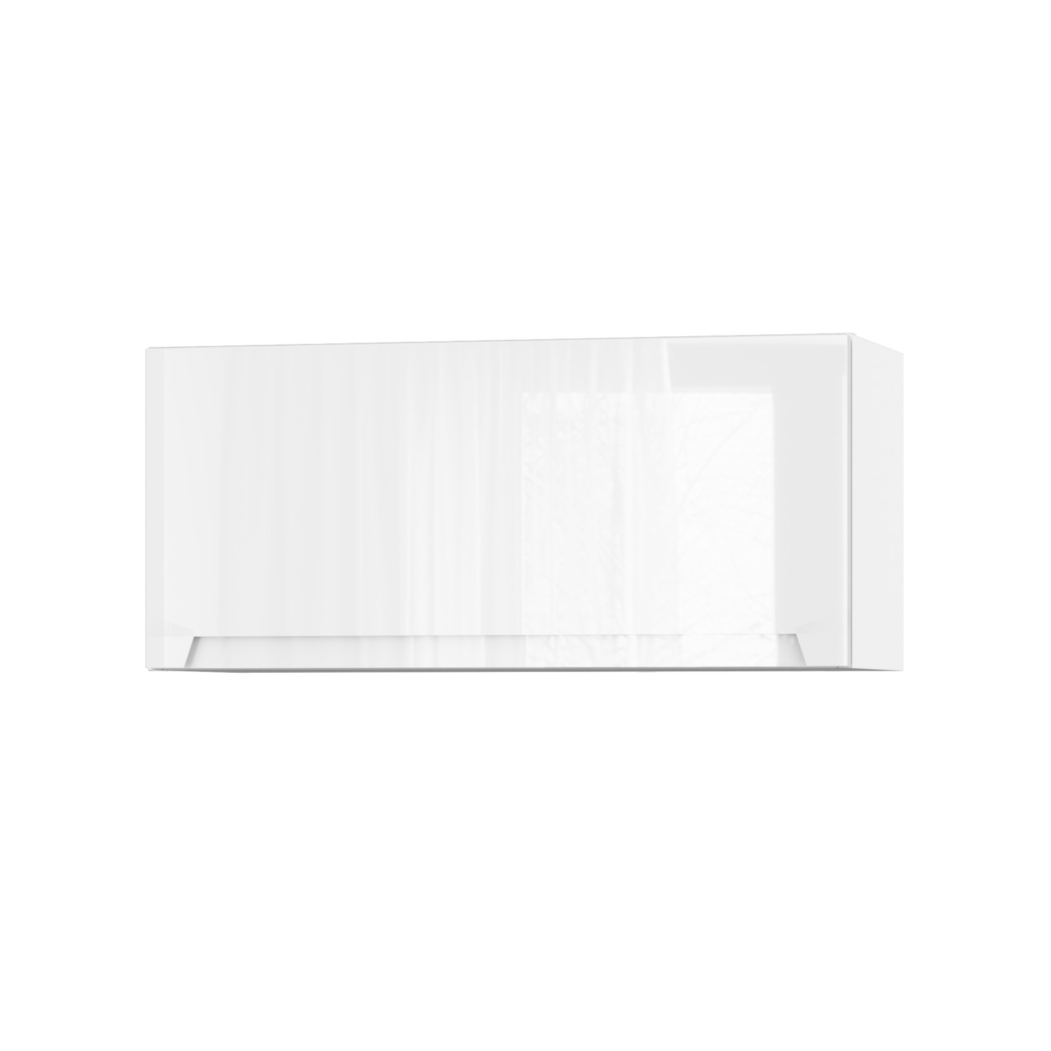 Корпус Стандарт білий, фасад Бостон білий глянець 401.HK-XS 80х36х30