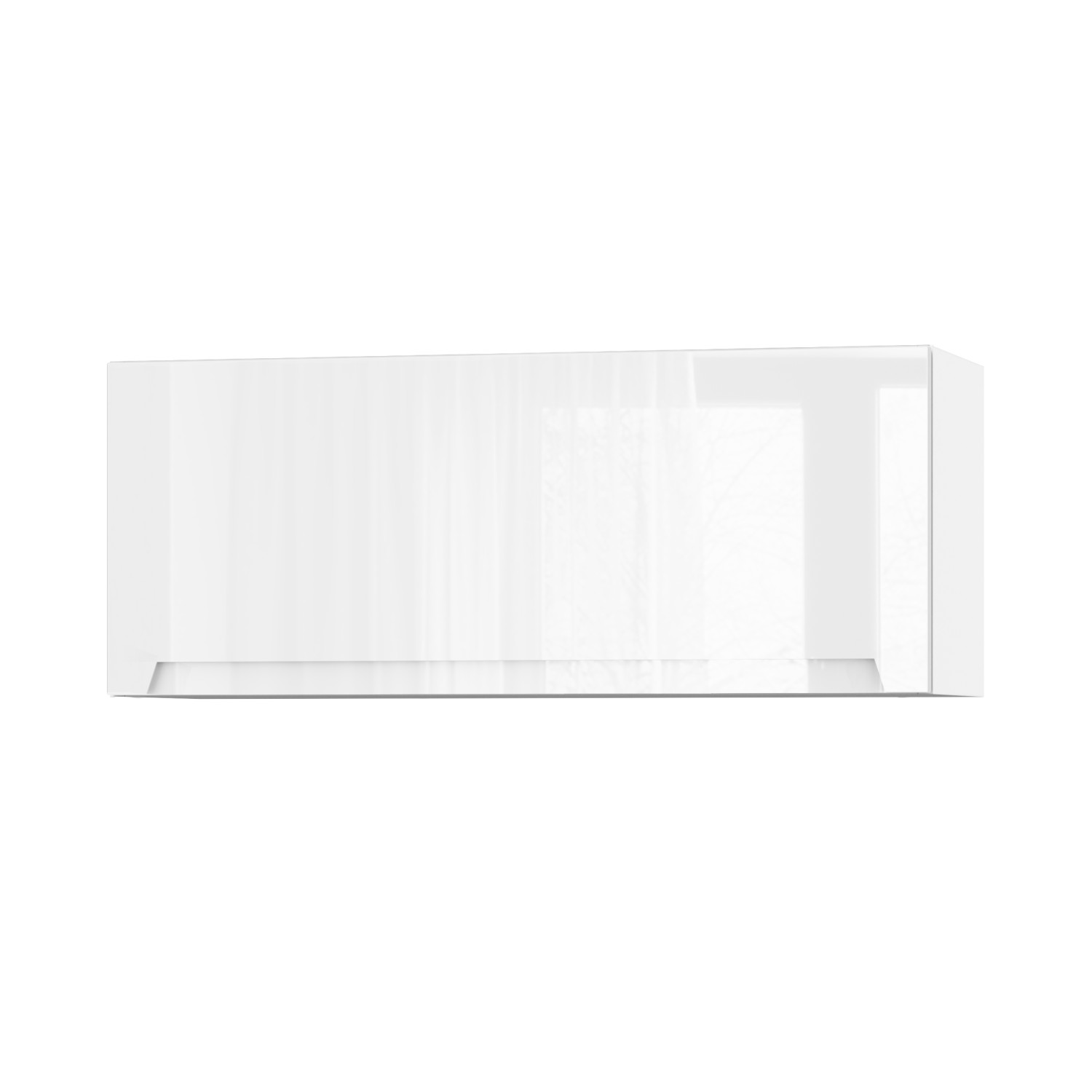 Корпус Стандарт білий, фасад Бостон білий глянець 401.HK-XS 90х36х30 Корпус Стандарт білий, фасад Бостон білий глянець 401.HK-XS 90х36х30