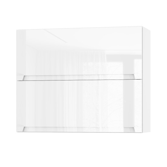 Корпус Стандарт білий, фасад Бостон білий глянець 402.HF 90х72х30