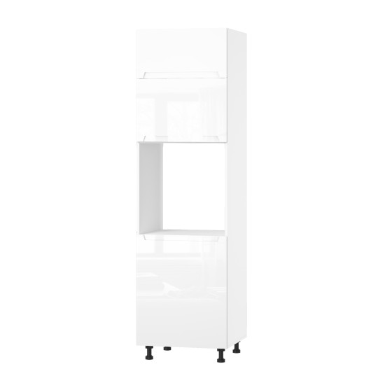 Корпус Стандарт білий, фасад Бостон білий глянець 705.HK-xs 60х214х56