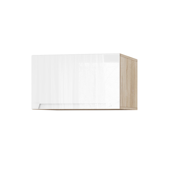 Корпус Стандарт дуб сонома, фасад Бостон білий глянець 410.HK-XS 60х36х56