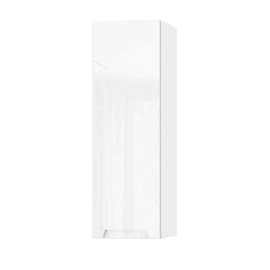 Корпус Стандарт білий, фасад Бостон білий глянець L301 30х93х30