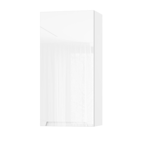 Корпус Стандарт білий, фасад Бостон білий глянець L301 45х93х30