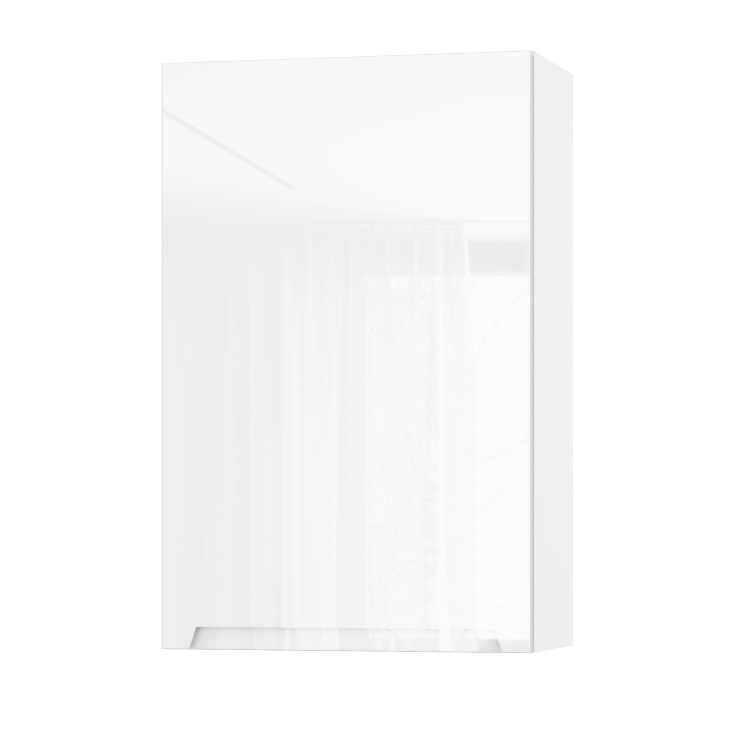 Корпус Стандарт білий, фасад Бостон білий глянець L301 60х93х30