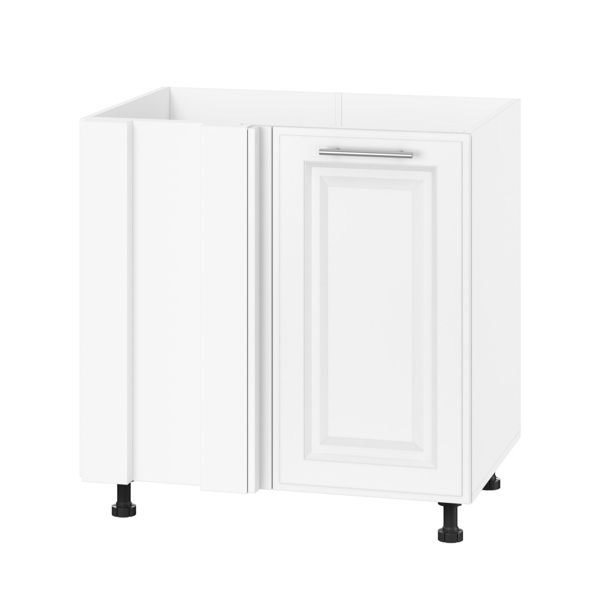 Корпус Стандарт білий, фасад Лондон білий матовий 103 80-100х72х52